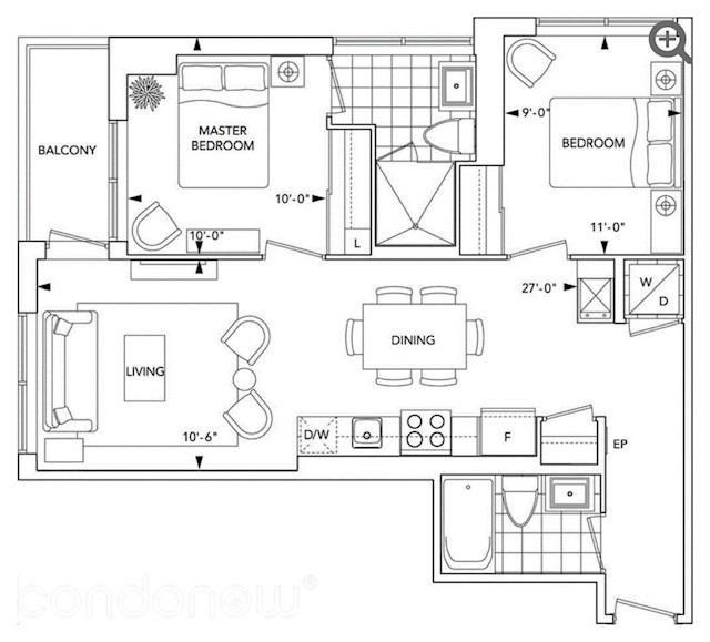 18 Graydon Hall Dr Unit 1903 Toronto Argento Tridel condo for sale