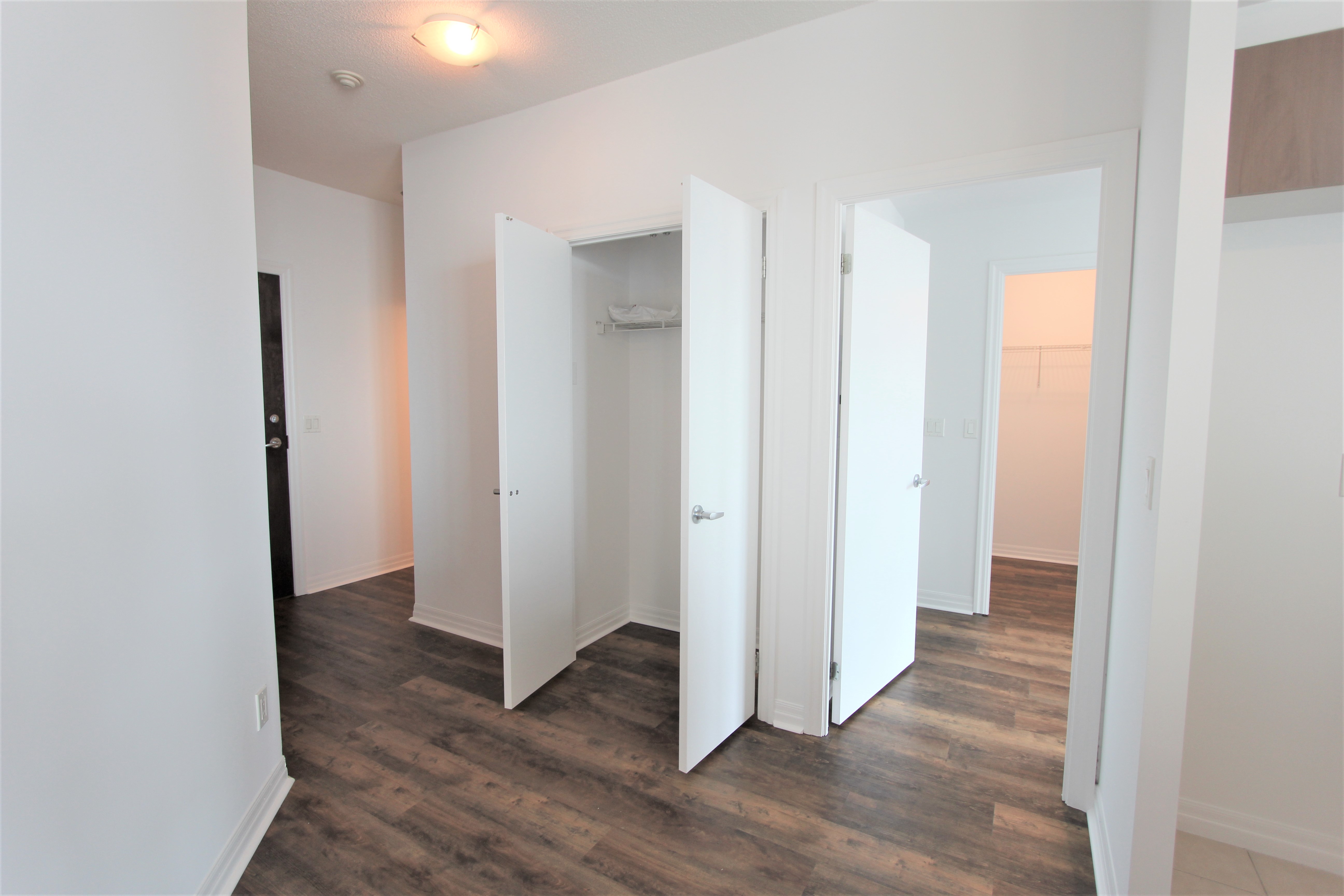 Second bedroom with closet and south view